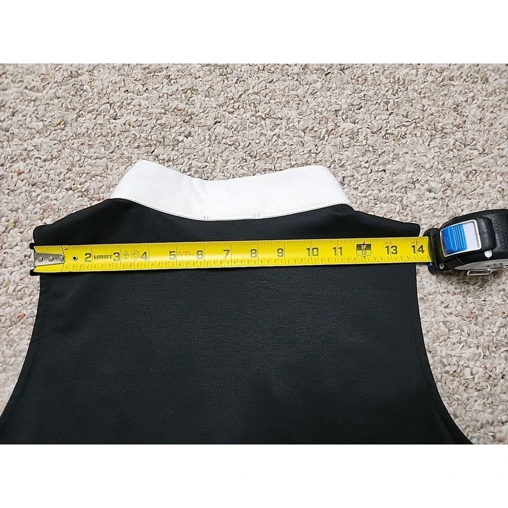 Nautica Jeans Women's Tiered Dress,‎ Black, Large, NWT